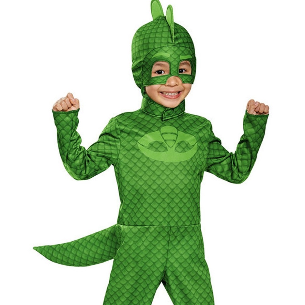 PJ MASKS Gekko Costume 3T-4T
